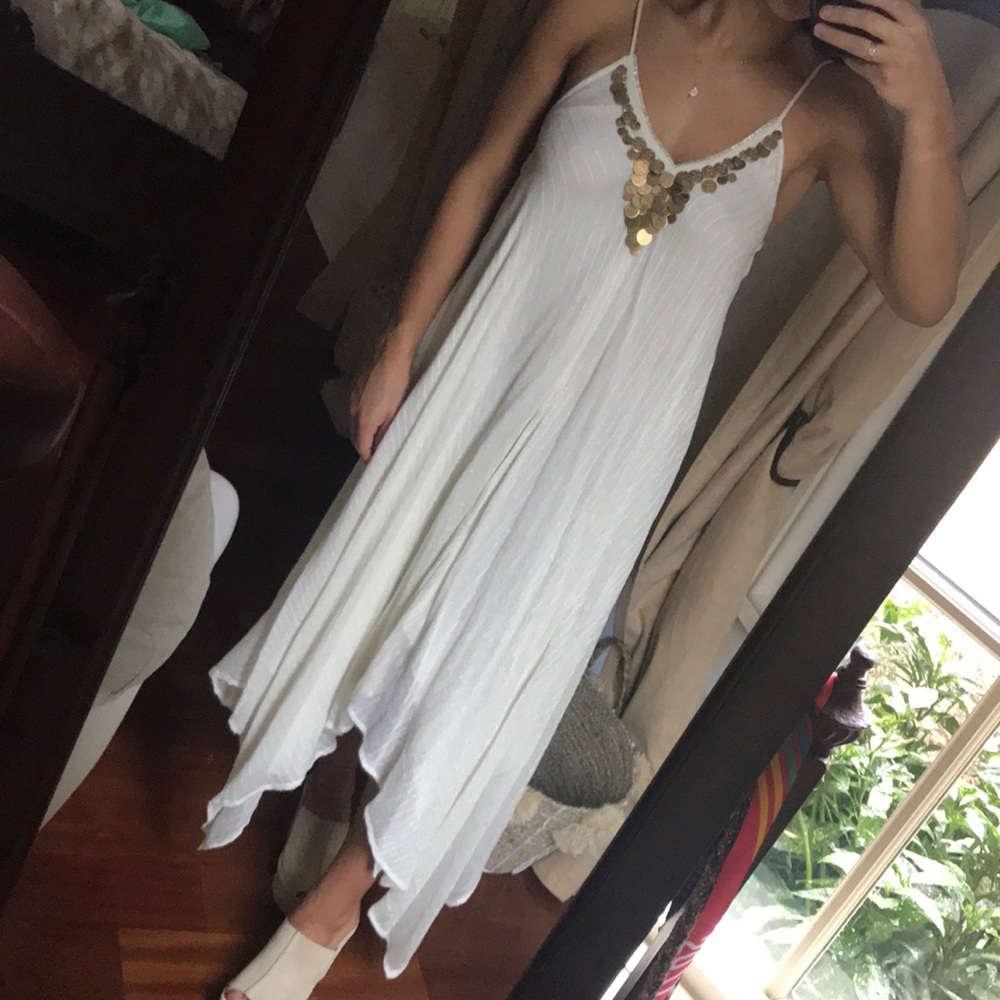 Gypsy high low maxi dress